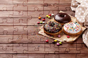 donuts jigsaw puzzle