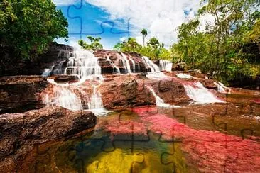 Rio de los Siete Colores-Colombia jigsaw puzzle