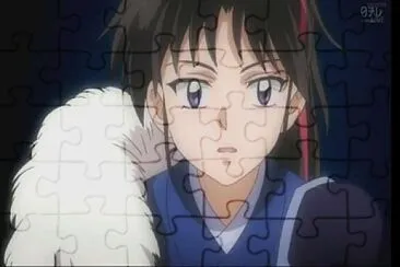 setsuna escucha la voz de towa hanyo no yashahime jigsaw puzzle