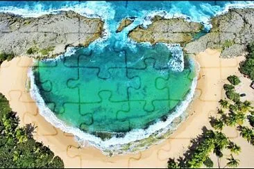 MAR CHIQUITA - PUERTO RICO jigsaw puzzle