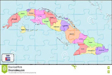 MAPA DE CUBA jigsaw puzzle