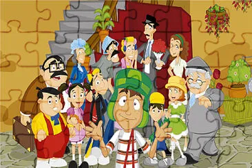 CHAVO DEL 8 ANIMADO jigsaw puzzle