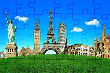 MARAVILLAS DEL MUNDO jigsaw puzzle