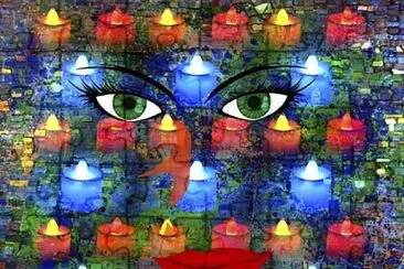 Candle Eyes jigsaw puzzle