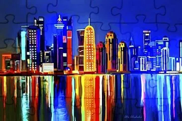 City Lights jigsaw puzzle