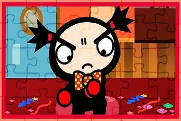 garu se puso una corbata de la mala suerte pucca jigsaw puzzle