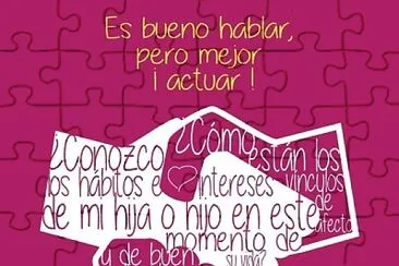 Rompecabezas para poder aprender a prevenir todo tipo de problemas psicosociales.