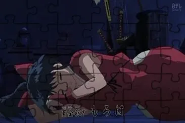 moroha durmiendo hanyo no yashahime jigsaw puzzle