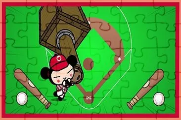 pucca rompe el invento de tobe pucca