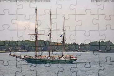 TSS Denis Sullivan  Tall Sailing Ship jigsaw puzzle