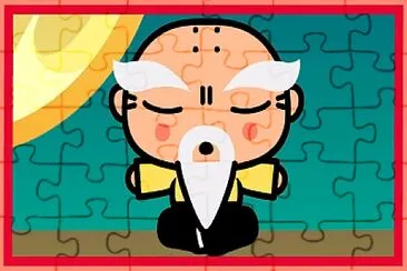 el maestro favorito de garu reto a pucca pucca jigsaw puzzle