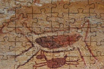 ARTE RUPESTRE SERRA DA CAPIVARA jigsaw puzzle