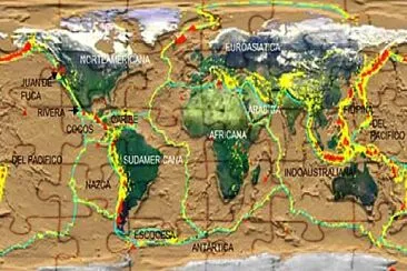 פאזל של PLACAS TECTONICAS