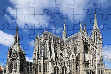 Sint-Petrus-en-Pauluskerk in Ostend jigsaw puzzle