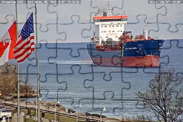 mt Maria Desgagnés heated liquid tanker jigsaw puzzle