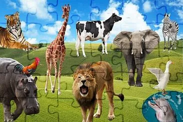 ANIMAIS jigsaw puzzle