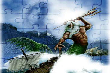 Neptune jigsaw puzzle