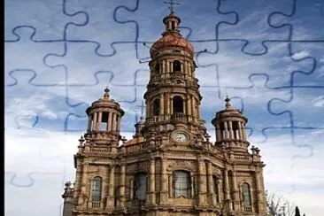 Templo de San Antonio en Ags. De Refugio Reyes jigsaw puzzle