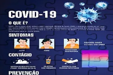 COVID 19 - CARTAZ