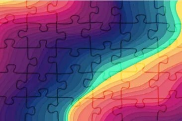 color jigsaw puzzle