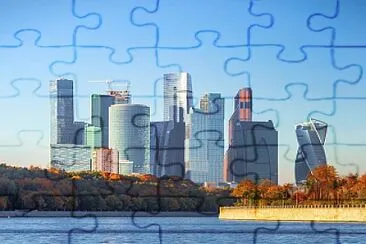 Cidade moderna jigsaw puzzle