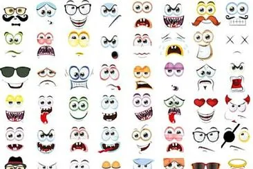 funny cartoon faces