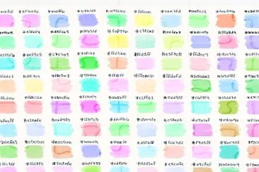 Pastel Color Swatches