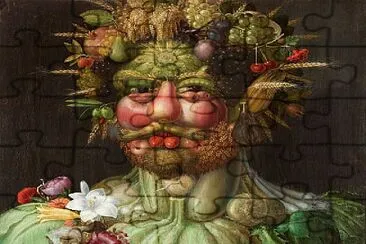 obra do artista Giuseppe Arcimboldo