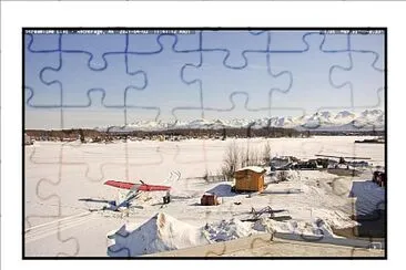 The mountains around Anchorage jigsaw puzzle