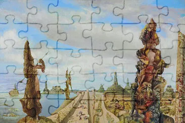 Max Ernst - Stolen Mirror jigsaw puzzle