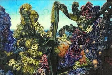 פאזל של Max Ernst - Convolvulus (1941)