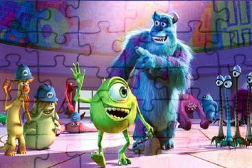 פאזל של monster inc