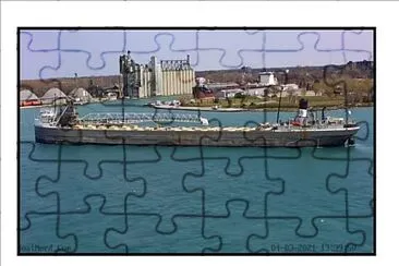 Great Lake tankers and cargo ships jigsaw puzzle