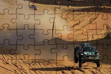 Johan Kristofferson/Molly Taylor at Desert X-Prix jigsaw puzzle