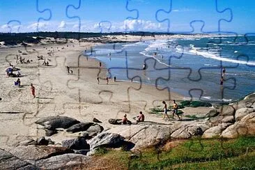 Playa del Este de uruguay jigsaw puzzle