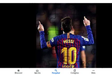 פאזל של Foto do messi