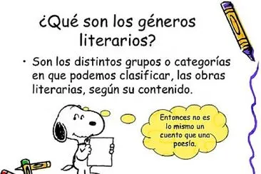 GÉNEROS LITERARIOS