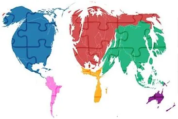 3 ANO _MAPA DE EMISSÕES DE CO2 jigsaw puzzle