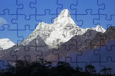 snowy peaks jigsaw puzzle