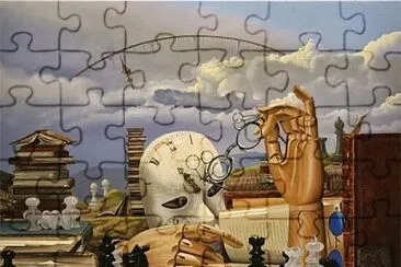 Ajedrez bifocal jigsaw puzzle