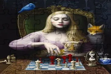 Ajedrez de Gambito de Dama jigsaw puzzle