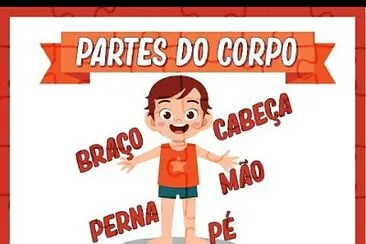 Partes do corpo jigsaw puzzle