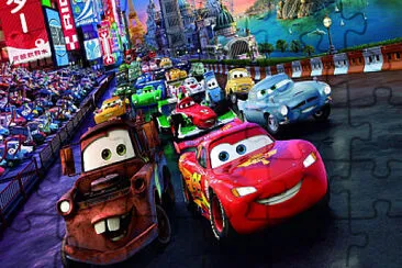 פאזל של cars 2