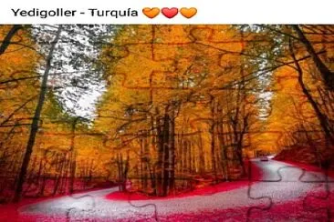 Yedigoller Turquia jigsaw puzzle