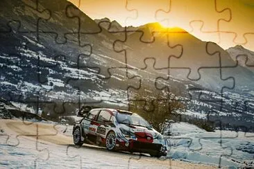 פאזל של 2021 Ogier / Ingrassia at Rallye Monte Carlo