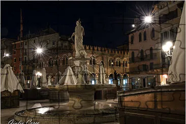 verona piazza erbe jigsaw puzzle