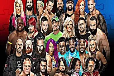 WWE SUPERSTARS jigsaw puzzle