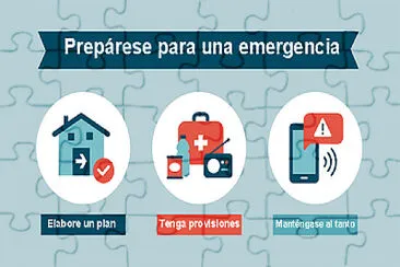 Acciones en caso de emergencia