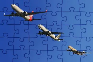 a jigsaw puzzle