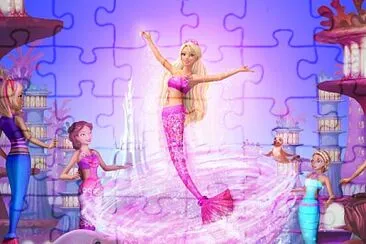 פאזל של Barbie Sirena